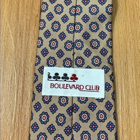Vintage Boulevard Club Silk Skinny Tie - Picture 3 of 9